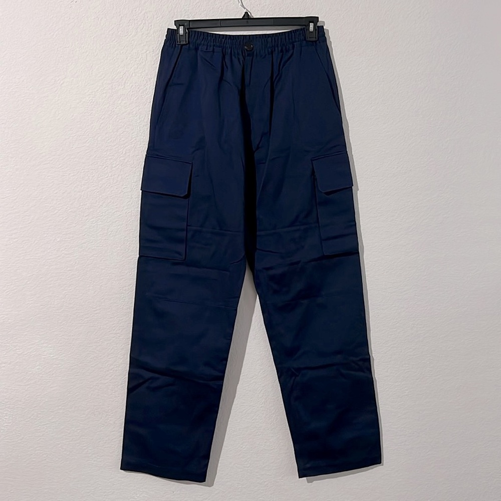 Marni Drawstring Cargo Pants Trousers in Navy, NWT, Size 50 - Picture 4 of 10